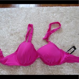 Hot Pink Bikini Top